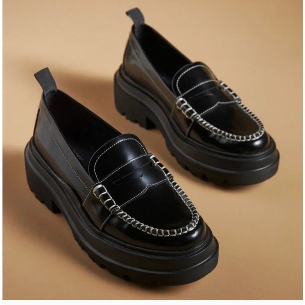 G.H.BASS Platform Lug Classic Loafer 9 / EU 40 - Picture 3 of 7
